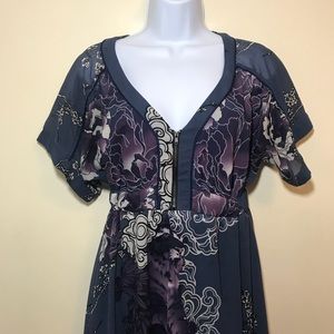 GUESS Floral Midi Dress
